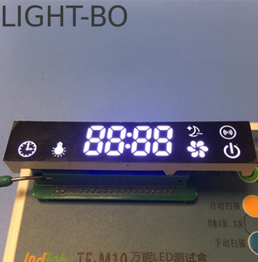 Mô-đun hiển thị LED 7 đoạn siêu trắng giá rẻ cho máy hút mùi nhà bếp / máy hút khói
