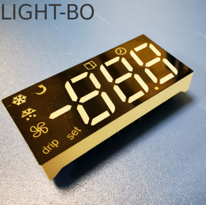 Giá tốt. Mô-đun màn hình LED đa màu ba chữ số 7 phân đoạn tùy chỉnh cho bảng điều khiển tủ lạnh trực tuyến