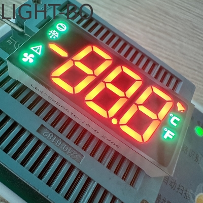 Giá tốt. Red/Pure Green LED Display 7 Segment 17mm common cathode for Digital Refrigeration Systems trực tuyến
