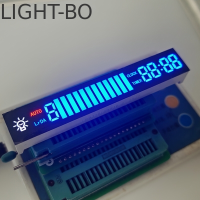 Màn hình LED màu xanh dương / trắng / đỏ sáng tùy chỉnh 7 phân đoạn cho nắp nhà bếp