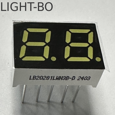 Giá tốt. Màn hình LED siêu sáng trắng 2 chữ số 7mm 7 phân khúc Kháng phổ biến cho các thiết bị gia dụng trực tuyến