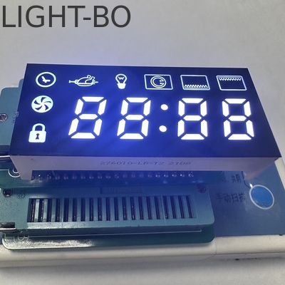 Màn hình LED màu trắng tinh khiết 7 phân đoạn 4 chữ số