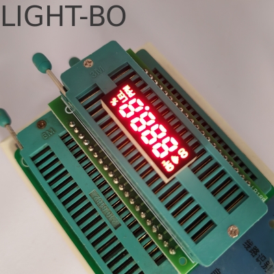 Màn hình đồng hồ LED 7 đoạn 4 chữ số màu đỏ cho thiết bị gia dụng