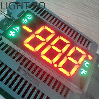 Giá tốt. Màn hình LED 7 đoạn 3 chữ số, 0.67 inch (17mm), Hai màu (Đỏ siêu sáng/Xanh lục tinh khiết), Anode chung cho gia đình trực tuyến
