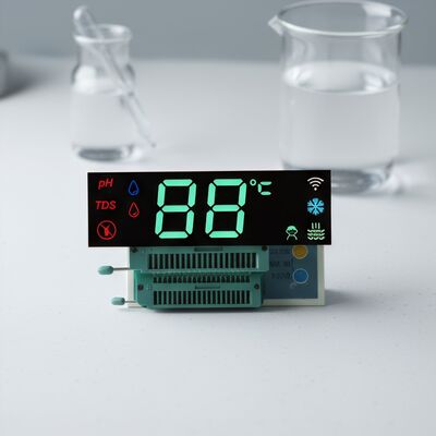 Giá tốt. Màn hình LED 7 đoạn tùy chỉnh đa màu sắc, vô hình khi tắt, dành cho máy lọc nước trực tuyến