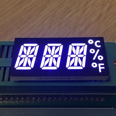 Giá tốt. 3 chữ số 14 phân đoạn Ultra Bright White Alphanumeric LED Display Common Anode cho nhiệt độ trực tuyến