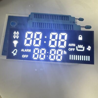 Mô-đun hiển thị LED 7 phân đoạn màu trắng cực sáng tùy chỉnh cho bảng điều khiển bếp khí