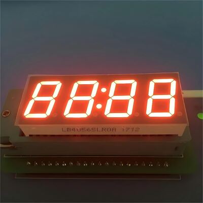 Giá tốt. Đồng hồ LED phân đoạn 7 đoạn màu đỏ siêu sáng 0,56 "4 chữ số Hiển thị cực âm chung cho bộ điều khiển hẹn giờ kỹ thuật số trực tuyến