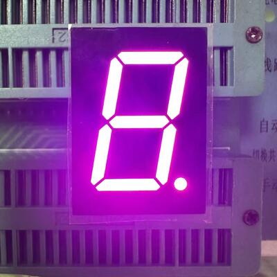 Giá tốt. Màn hình LED 7 đoạn đơn chữ số màu hồng 0.8