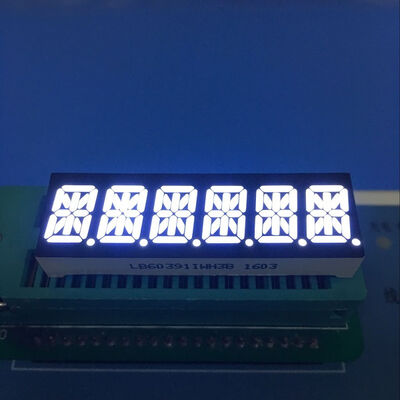 Màn hình LED 14 phân đoạn cực sáng với tuổi thọ hoạt động dài và tuân thủ RoHS / REACH cho các ứng dụng công nghiệp