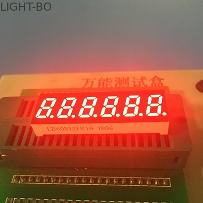 Giá tốt. Kích thước nhỏ 8 mm 6 chữ số 7 Màn hình Led hiển thị 0,31 inch cho chỉ báo nhiệt độ trực tuyến