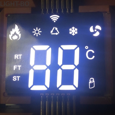 Giá tốt. Ultra Thin Custom LED Display SMD White 7 Segment cho bộ điều khiển điều hòa không khí trực tuyến