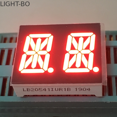 Ultra Red 0,54 Inch Dual Digit 14 Segment Alphanumeric Led Display cho bảng điều khiển