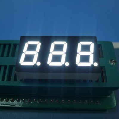Triple Digit 0.4inch 7 Segment LED Display Công thức cực sáng trắng