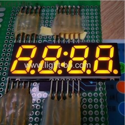 Màn hình phân đoạn 6 chữ số 7 điện tử Màn hình LED chữ và số Màu hổ phách 0,36 inch