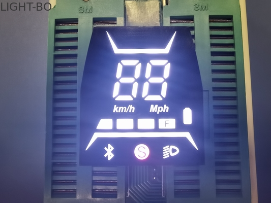 Mô-đun hiển thị Led 7 phân đoạn siêu trắng / đỏ / vàng tùy chỉnh cho xe tay ga điện