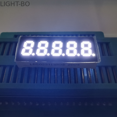 5 chữ số 20mA 120mcd 0,23 '' Màn hình LED cực dương chung