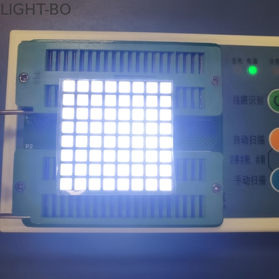 Cực dương hàng 3mm Màn hình LED ma trận 8 * 8 chấm cho các dấu hiệu di chuyển