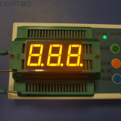 3 chữ số 0,56 inch 20mcd 30nm 80mW 7 Màn hình LED phân đoạn