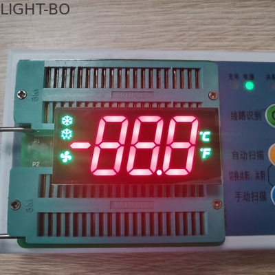 Giá tốt. Màn hình LED ba chữ số 635nm Chiều cao 17mm cho bộ điều khiển tủ lạnh trực tuyến