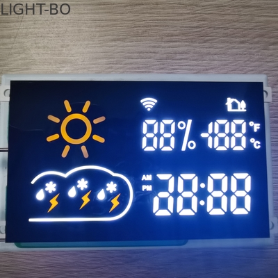 Màn hình LED 7 đoạn ROHS 80mcd 7 cho mô-đun dự báo thời tiết