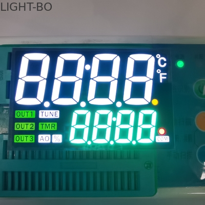 Chiều cao 18mm Màn hình LED 7 đoạn 80mW Dòng kép 4 chữ số cho bảng điều khiển thiết bị