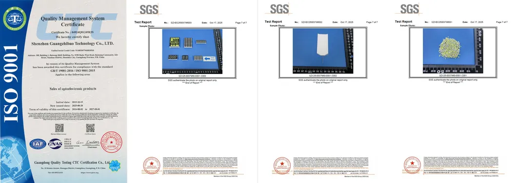 M&agrave;n h&igrave;nh LED 7 đoạn 4 chữ số 0.56 inch (14.2mm) &ndash; Xanh lục tinh khiết, Anode chung cho Bảng điều khiển thiết bị & Đồ gia dụng 7