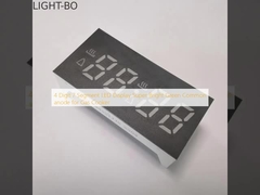 4 chữ số 7 phân khúc màn hình LED siêu sáng xanh Anode chung cho bếp khí