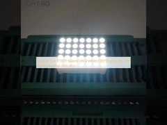 0.7inch 5 x 7 DOT Matrix Ultra White LED Display cho Thang máy sàn chỉ số