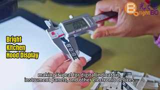 Màn hình LED phân đoạn 0,39 inch 6 chữ số 14 màu xanh lá cây tùy chỉnh