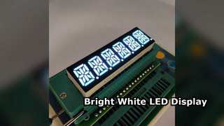 Màn hình LED 7 đoạn màu trắng siêu sáng