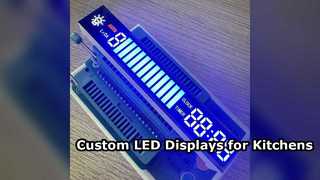 Màn hình LED 7 đoạn tùy chỉnh cho máy hút mùi nhà bếp