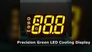 Màn hình LED màu xanh lá cây tùy chỉnh để điều khiển làm mát chính xác